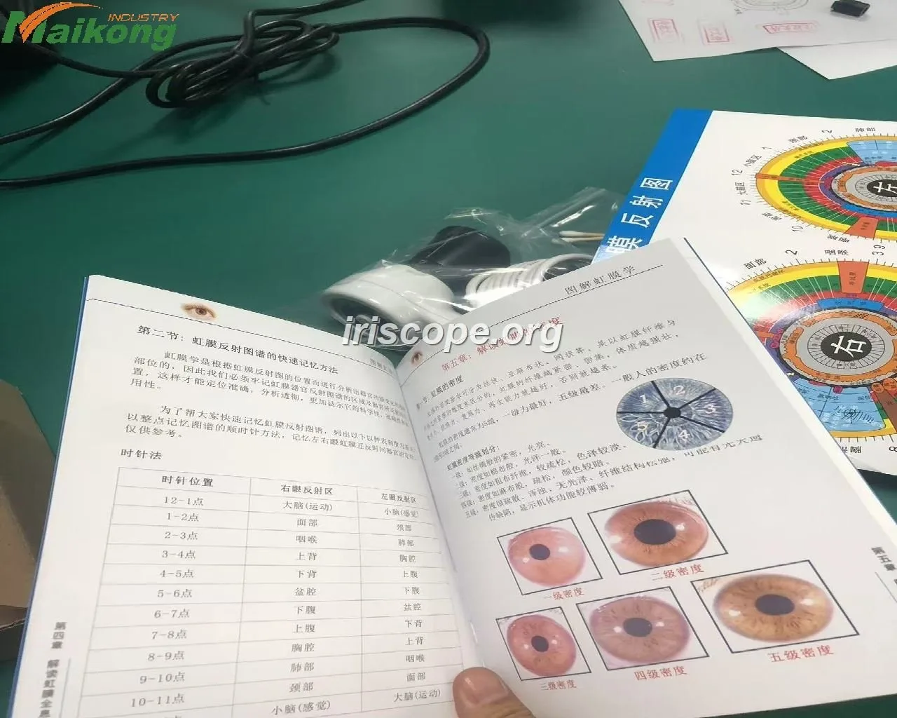 Portable iriscope setup for mobile wellness visits in the UK — iridology camera facotry customer  (12).jpg